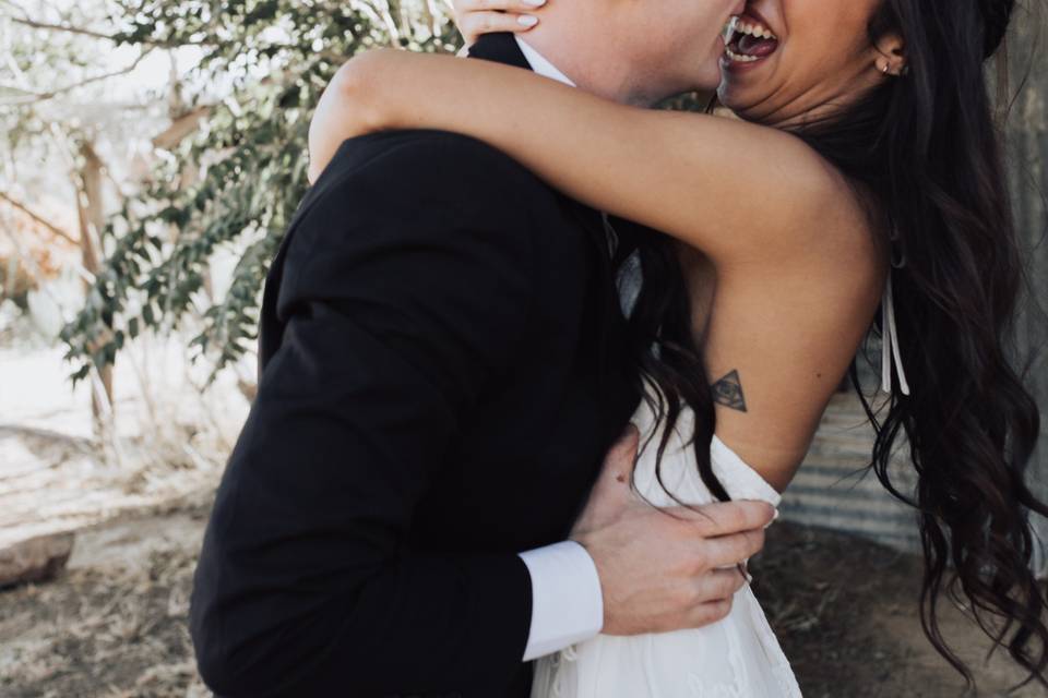 A happy moment