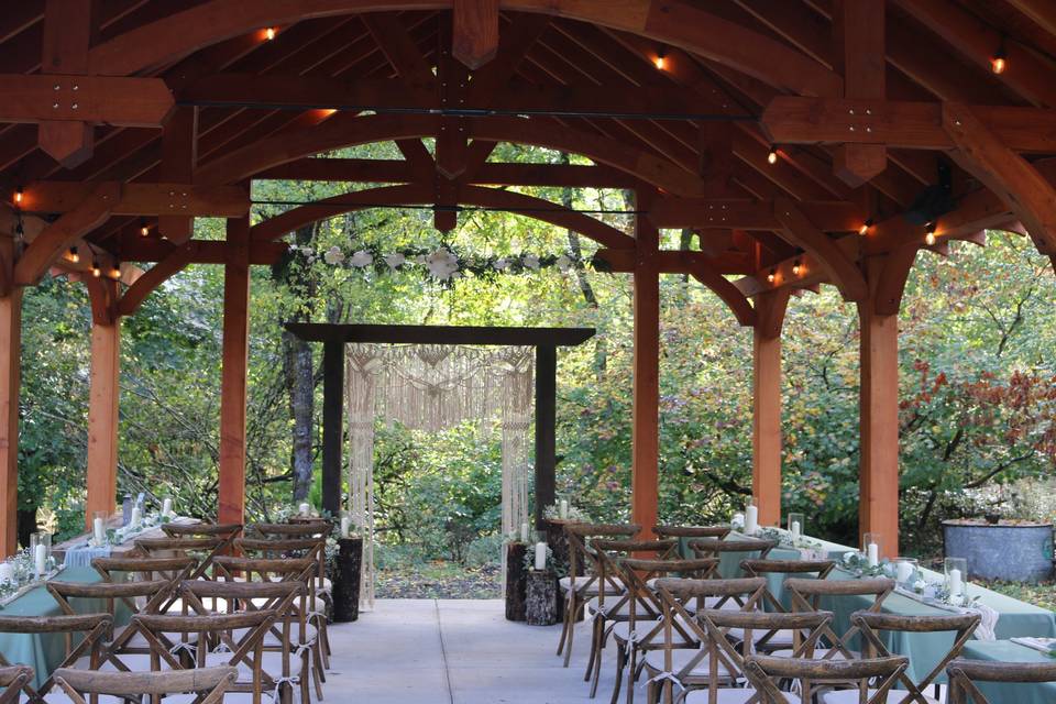 Wedding in the Pavilion