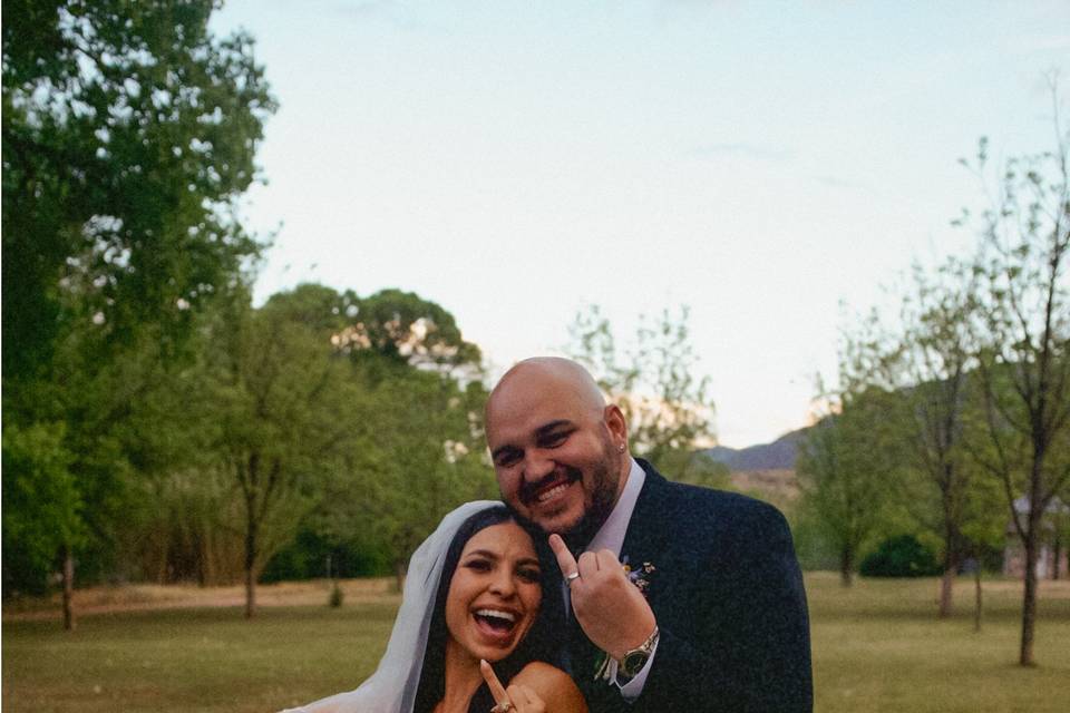 Arizona Wedding Shot on Film