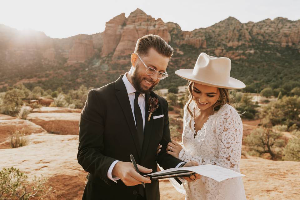 Sedona Elopement