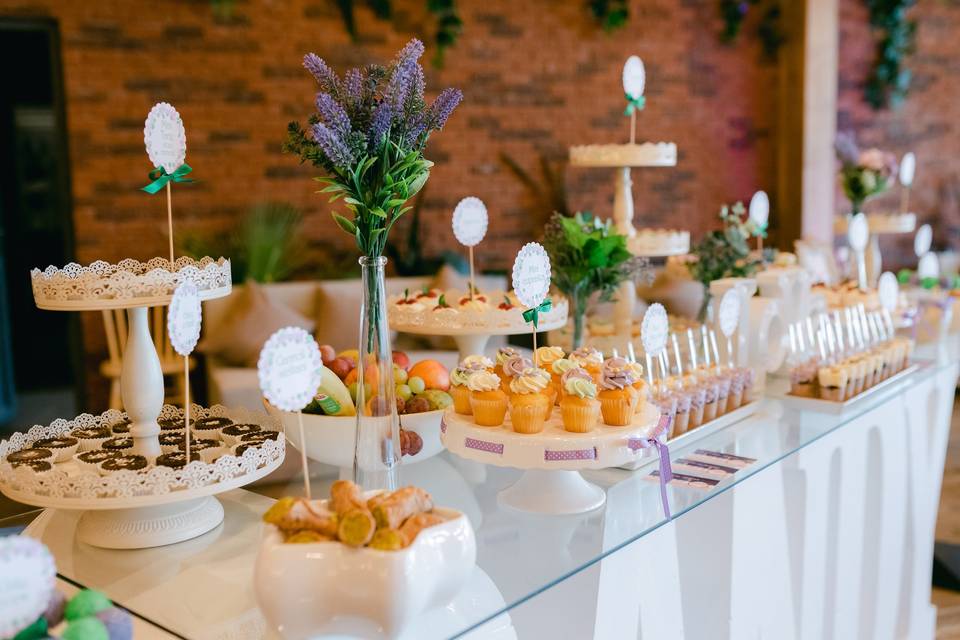 Wedding dessert bar