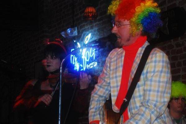 Band performing
