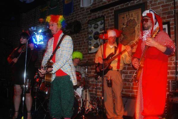 Band performing
