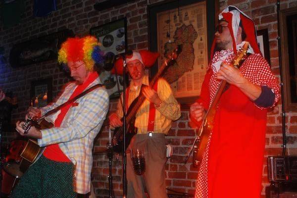 Band performing