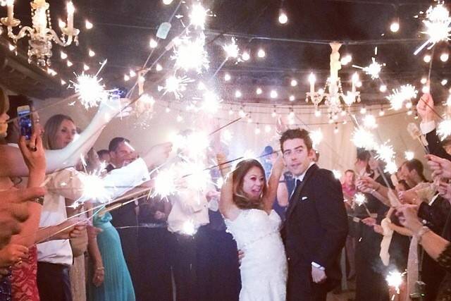 Newly-wed couple