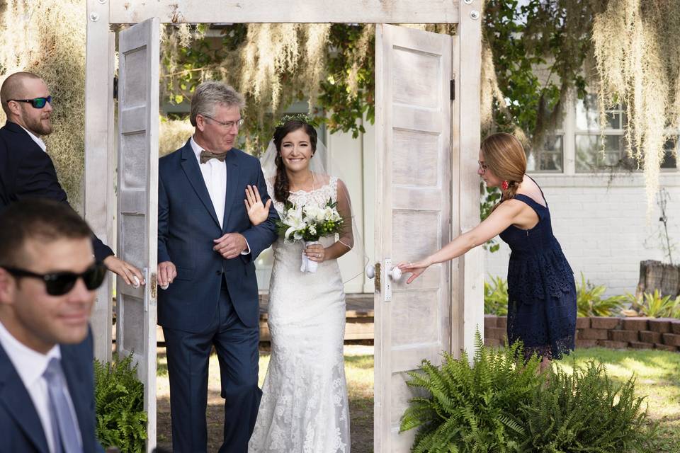 Outdoor ceremony