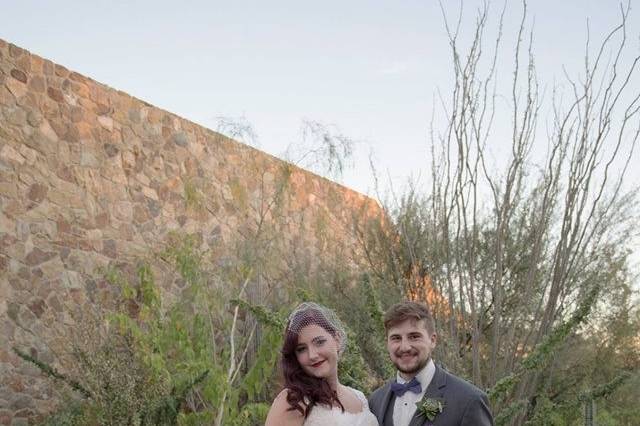 Bride and groom