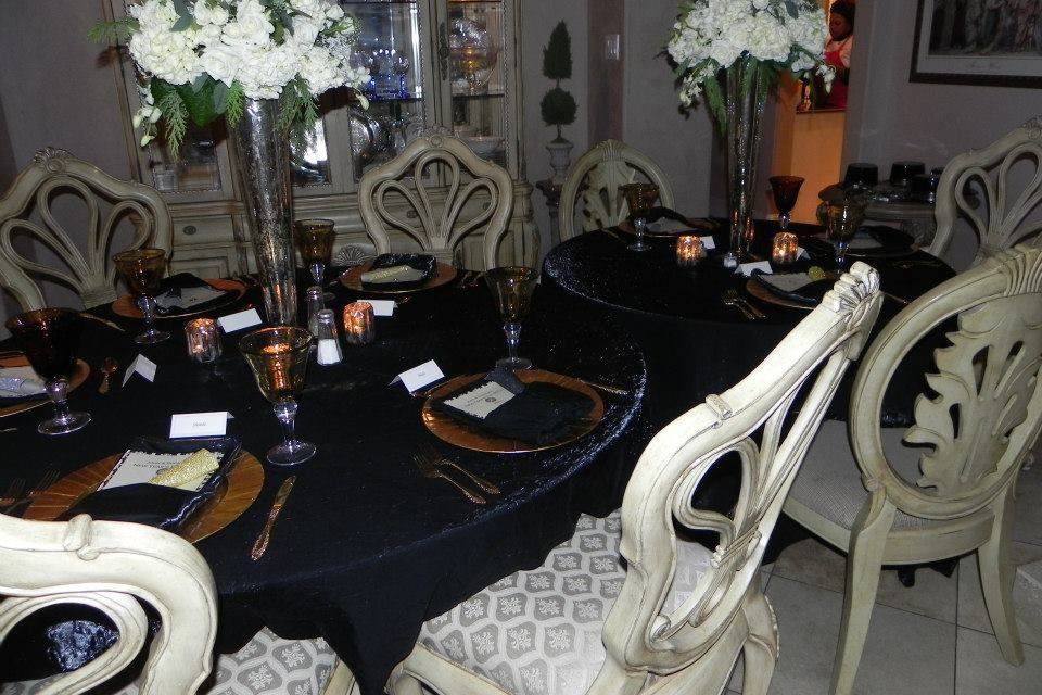 Table set-up