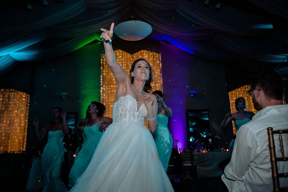 Bride Dancing