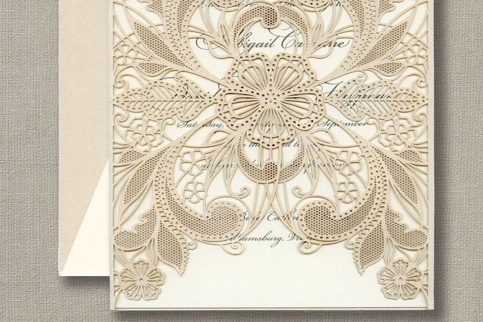 Wedding invitations by William Arthur at Scribe Pittsburgh