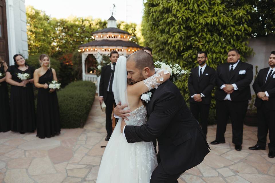 Walking down the aisle