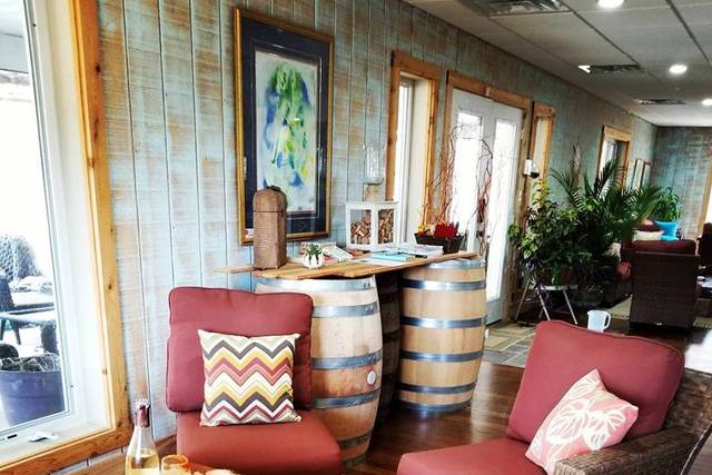 Tasting room nook