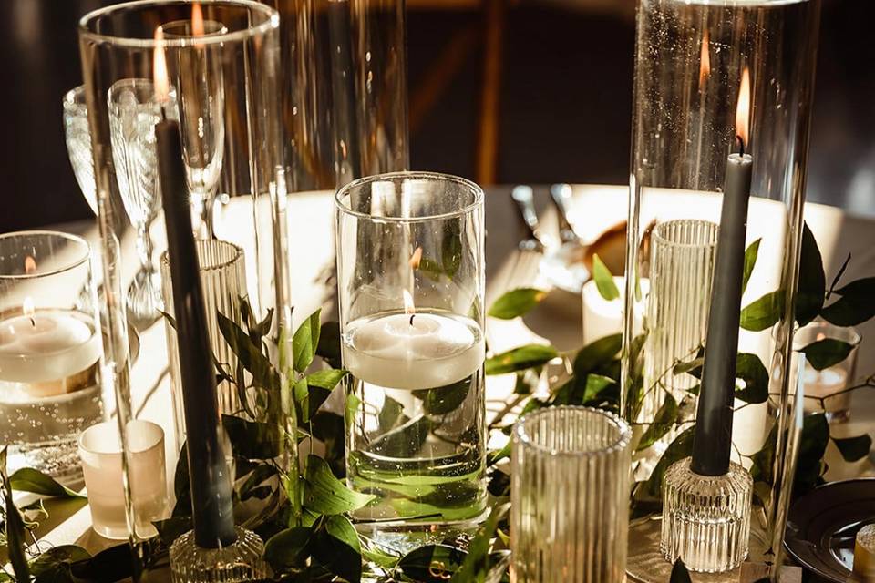 Candle centerpiece