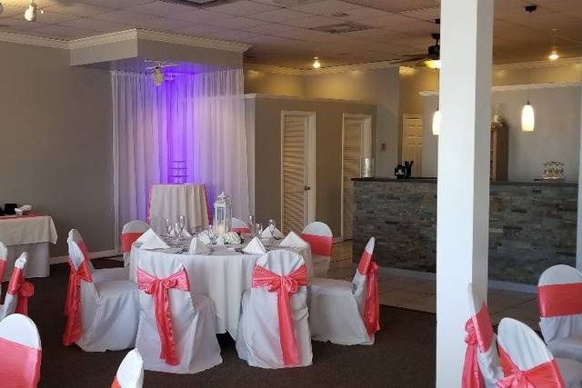 Indoor reception area