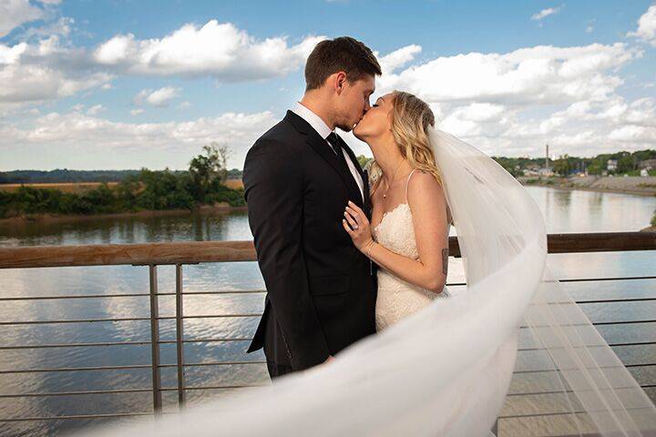 Newlyweds veiled in love