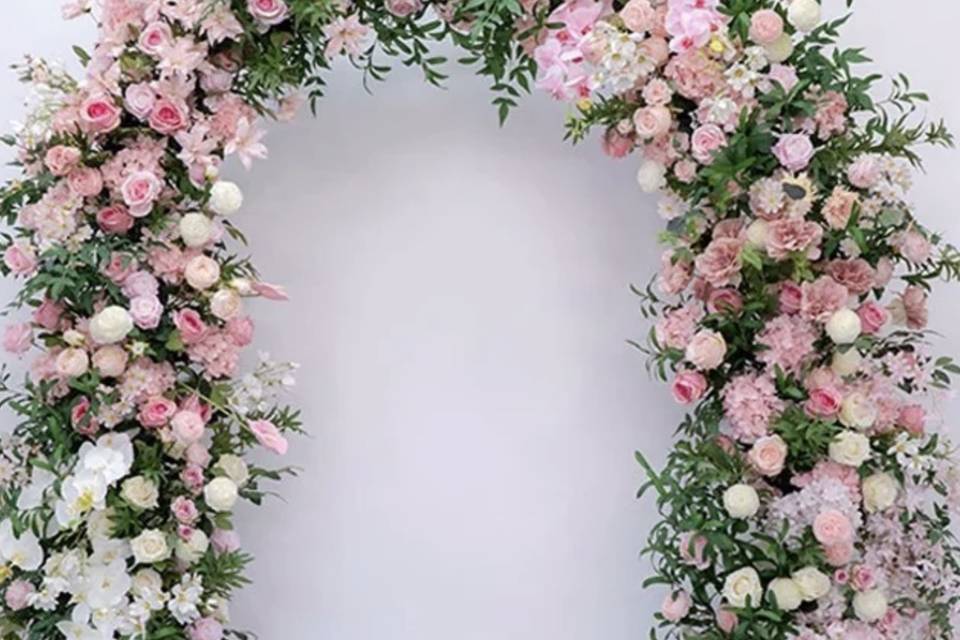 Faux Wedding Arch