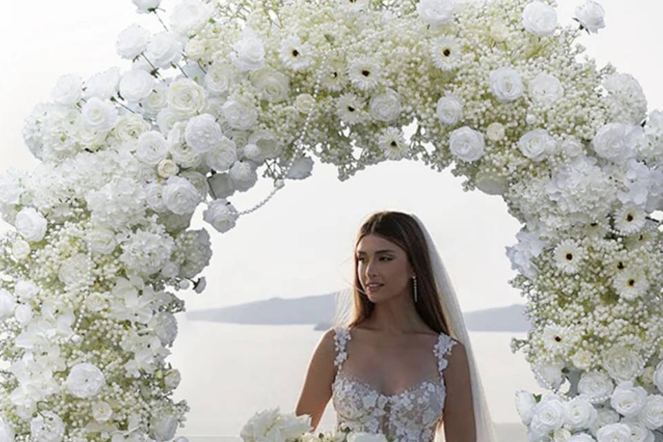 Faux Wedding Arch
