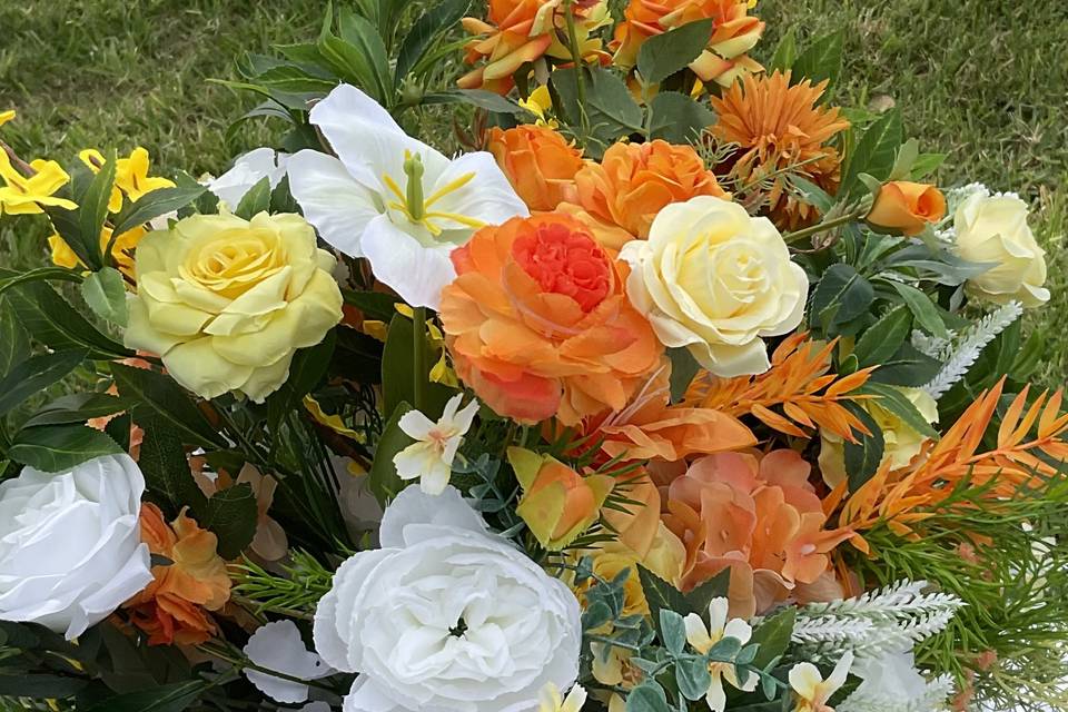 Faux flowers