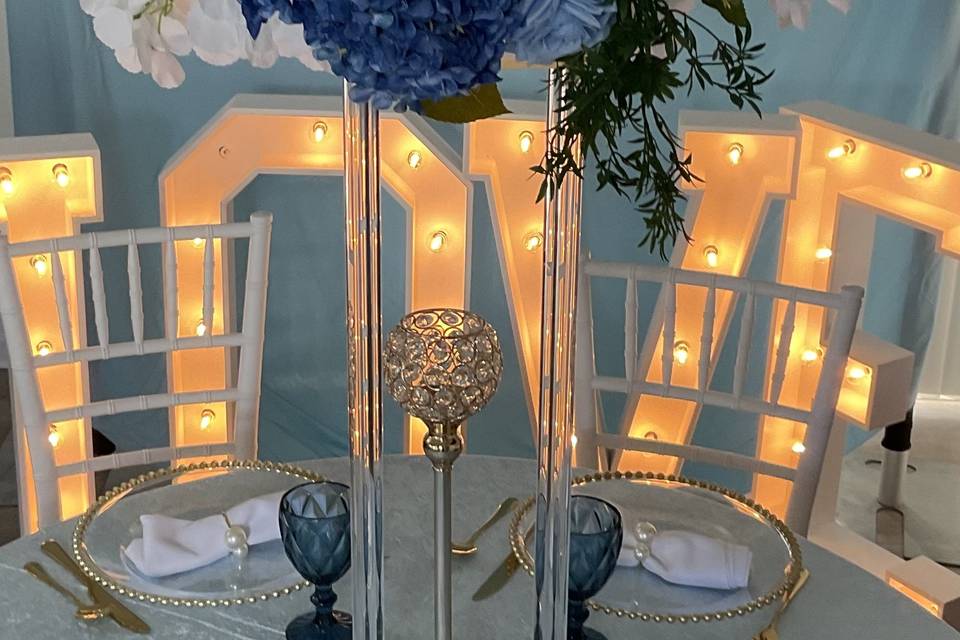 Faux flowers