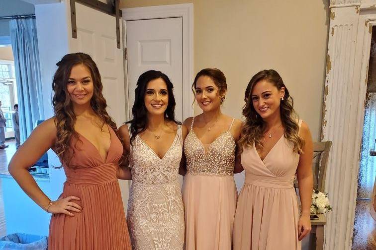 Late November Bridal Party