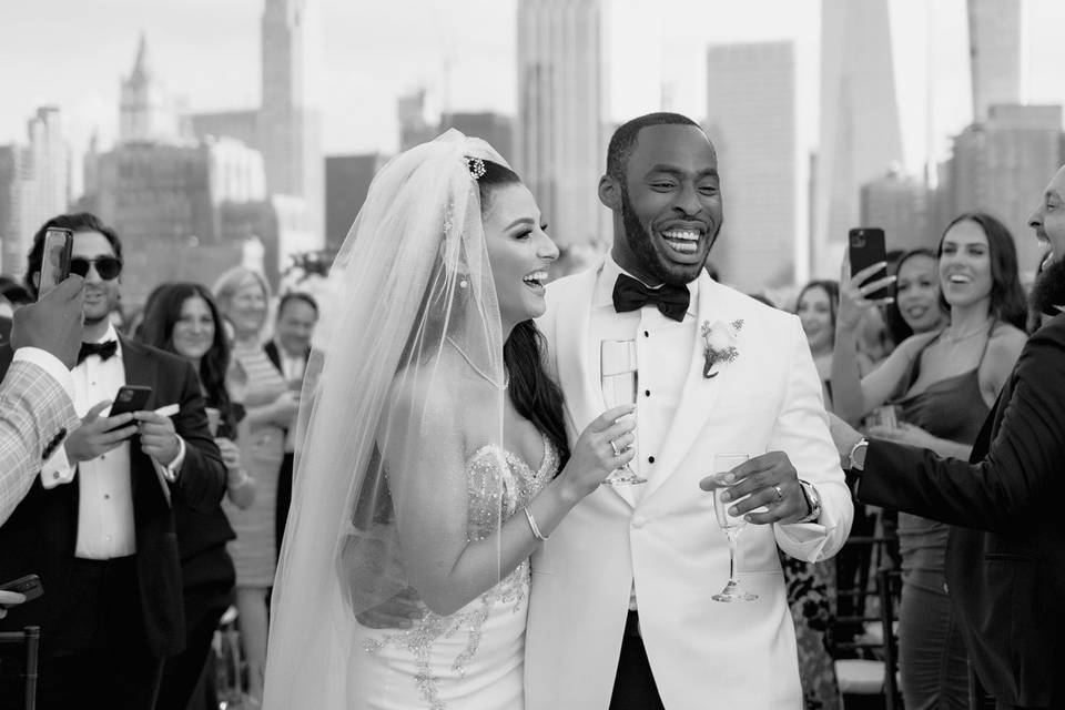 Tribeca Rooftop Ceremony exit