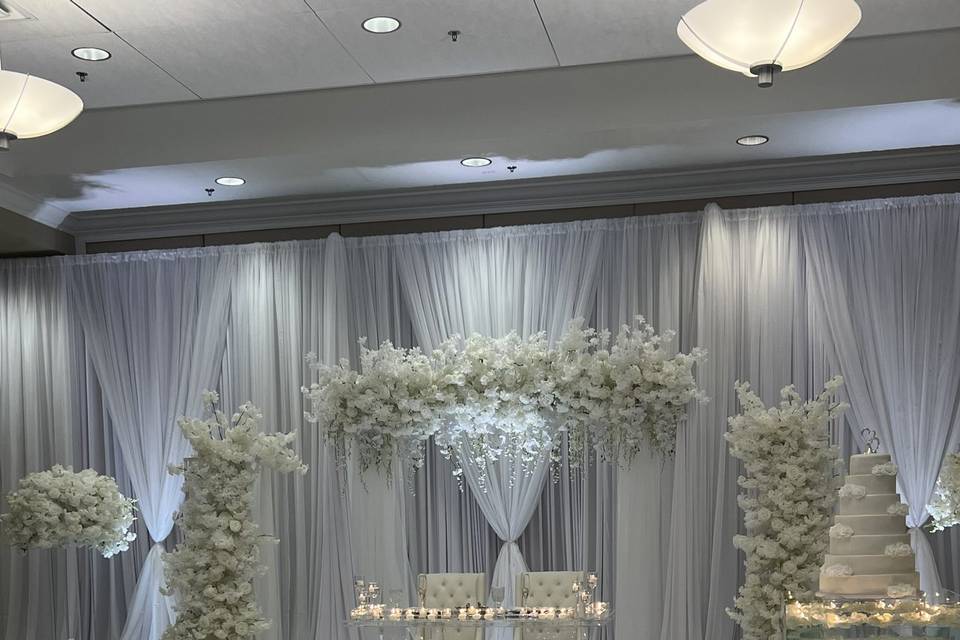 Elegant White Floral
