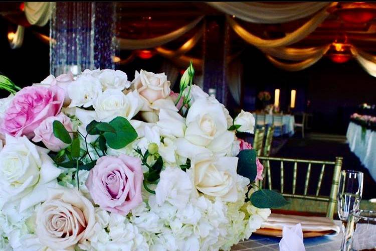 Hydrangea Centerpieces