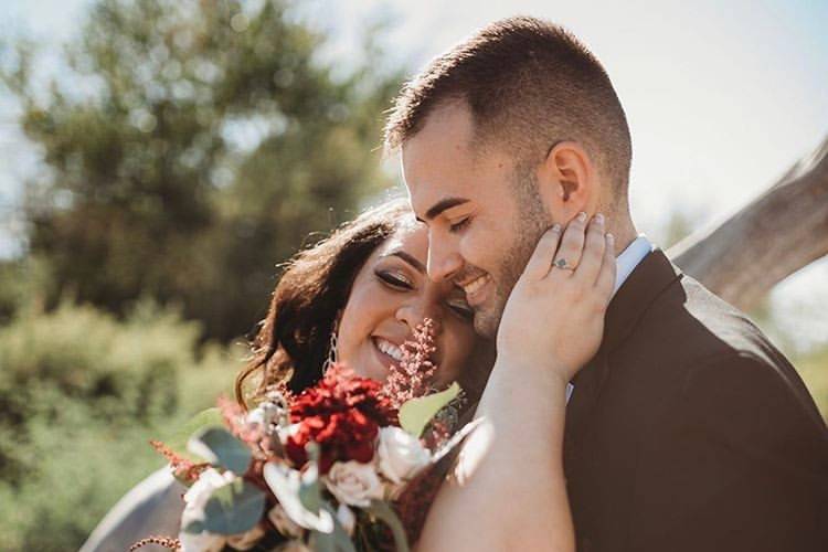 Fall themed bridal bouquet