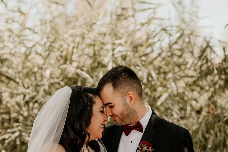 Fall themed bridal bouquet