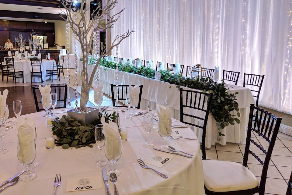 Branch and Crystal Centerpiece