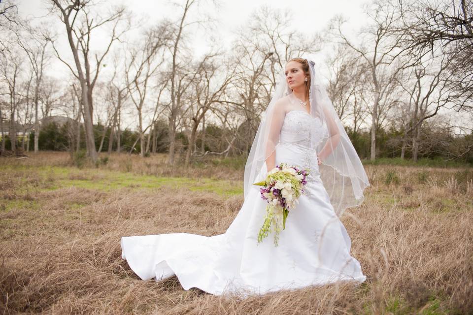 Stunning bride