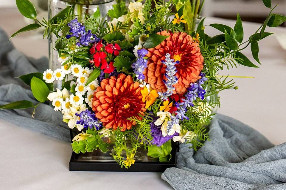 Wildflower arrangement