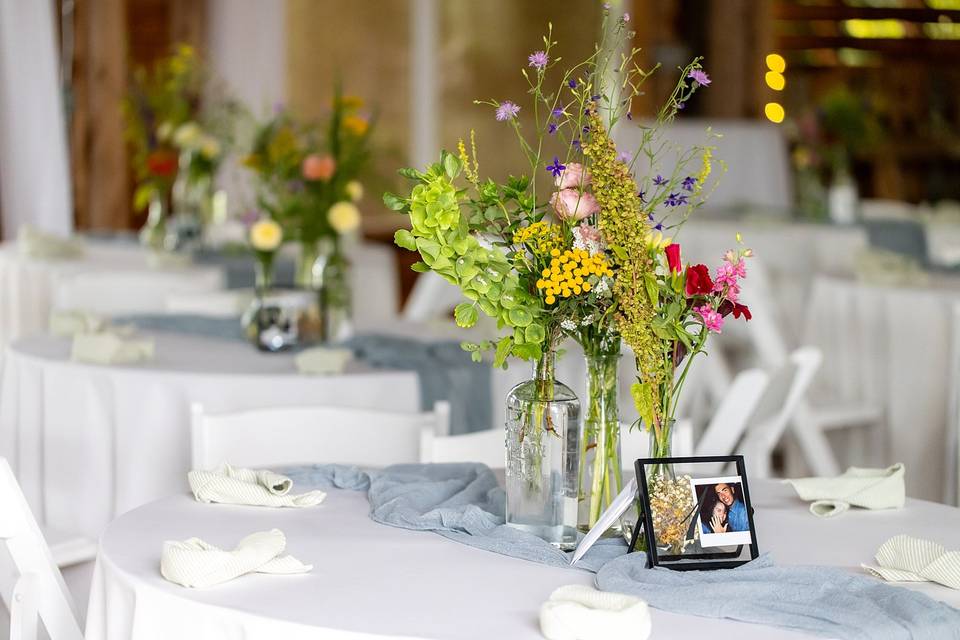 Wildflower arrangement