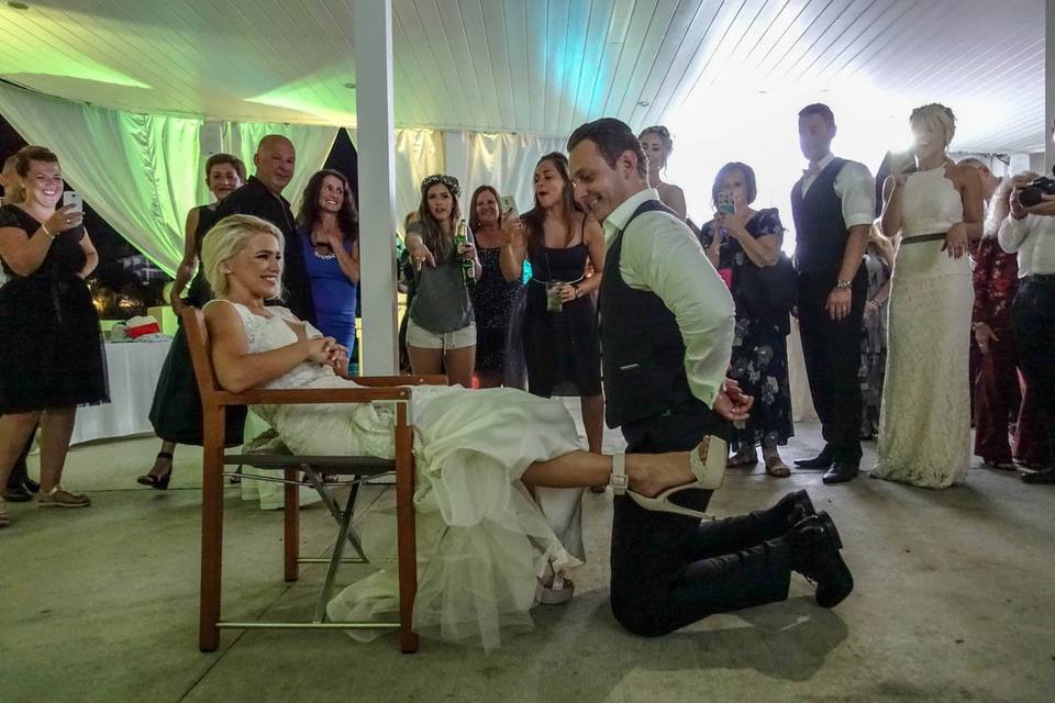 Destination wedding: Croatia - reception fun