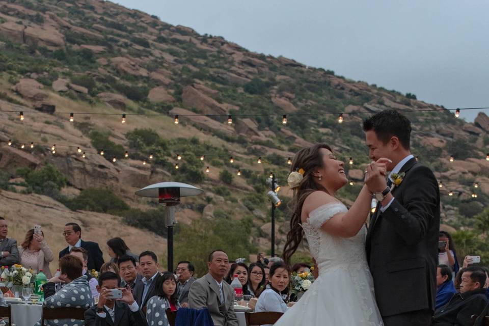 Hummingbird Nest: Simi Valley - wedding reception