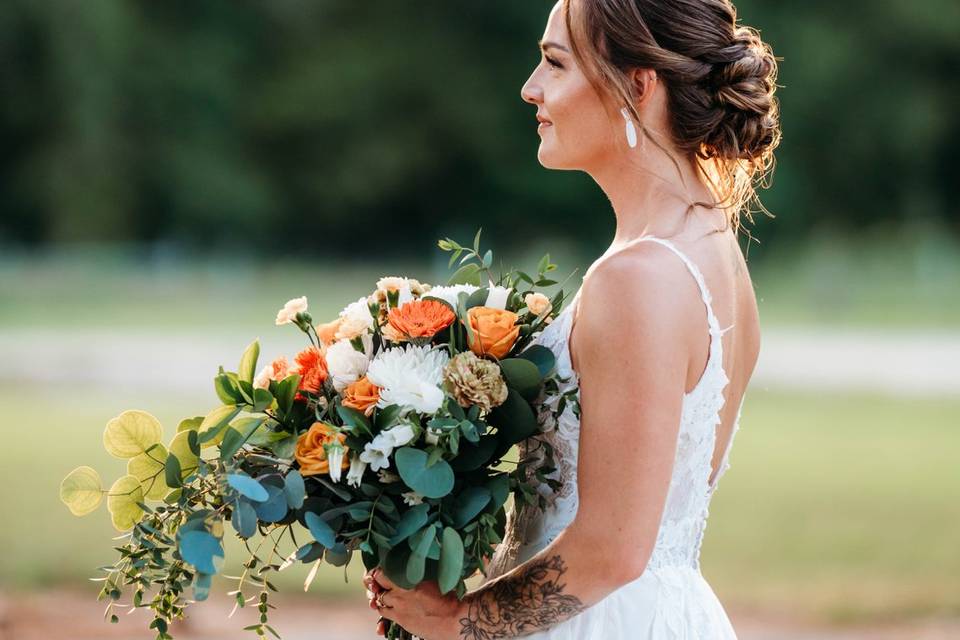 Summer wedding hair - mu
