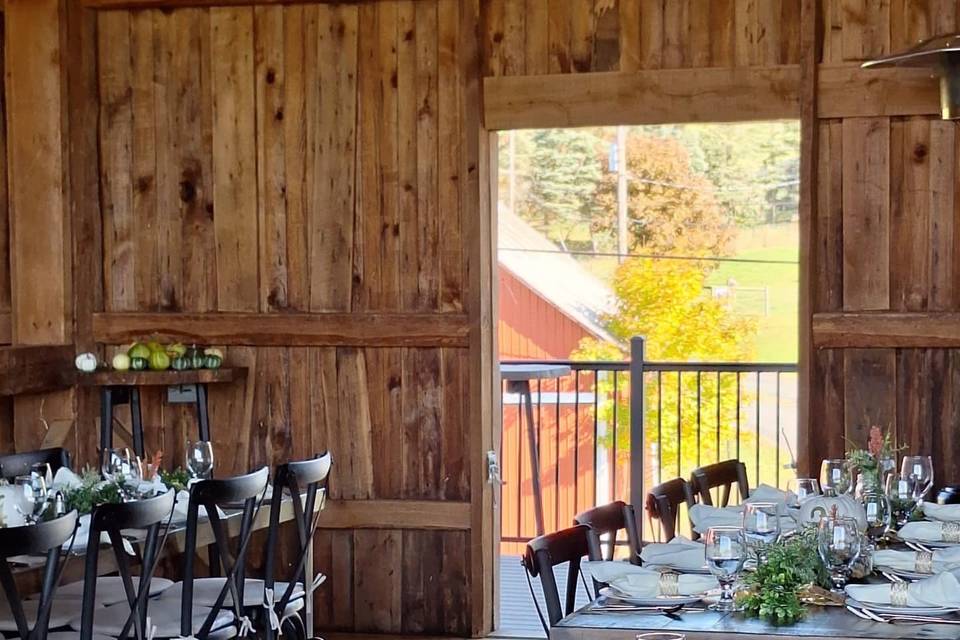 The White Barn at LOR-EL Farm