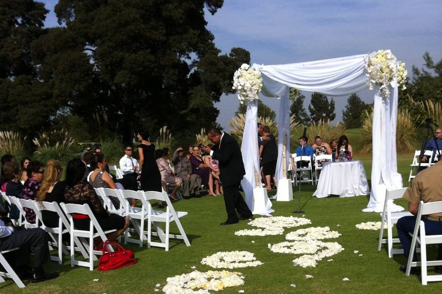 Wedding aisle