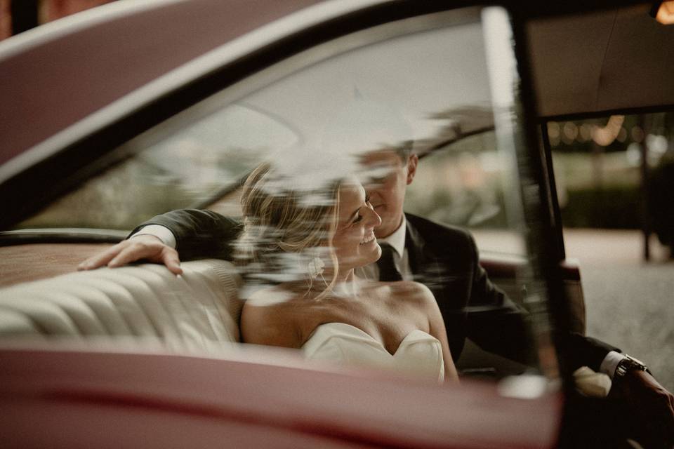 Couple in the car