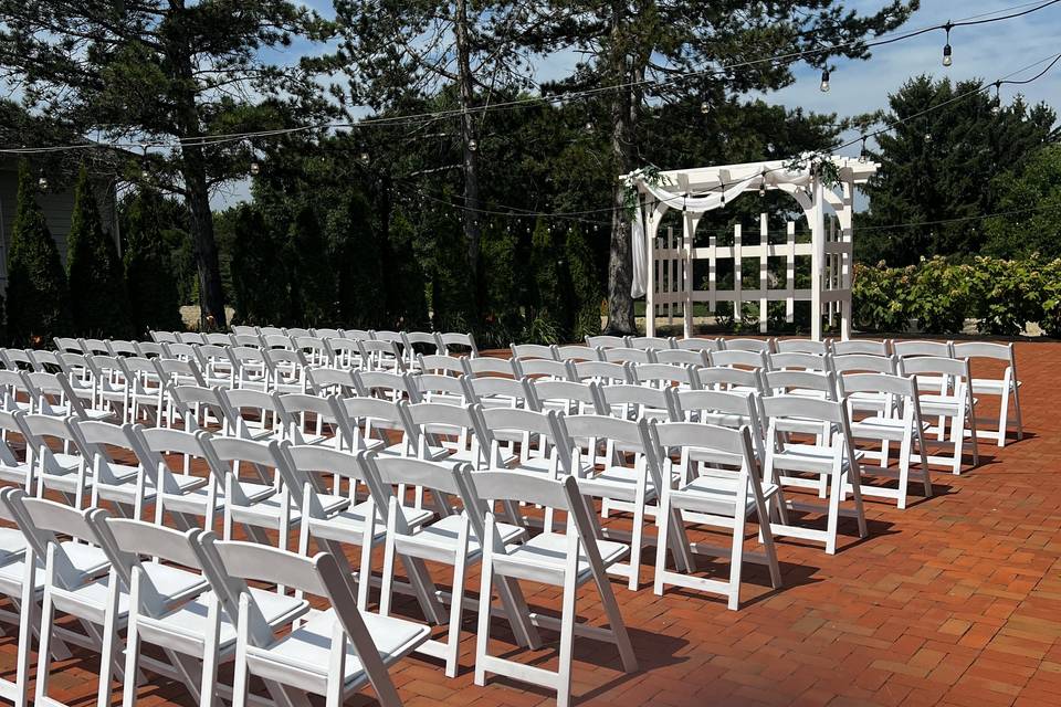 Outdoor ceremony