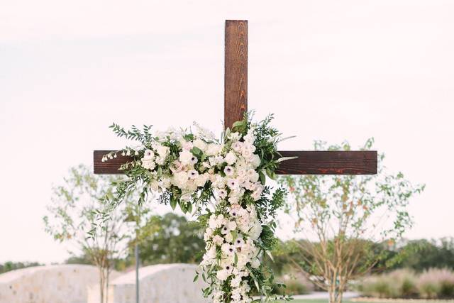 Cypress Wedding Cross