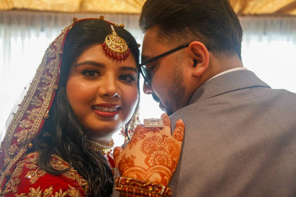 Mr. groom can't stop look at