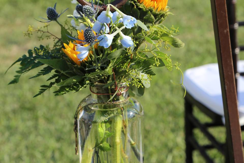 Wedding Ceremony Flowers