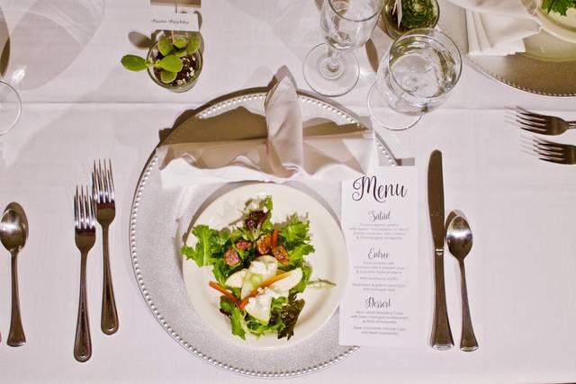 Plated meal for 25 @ GC