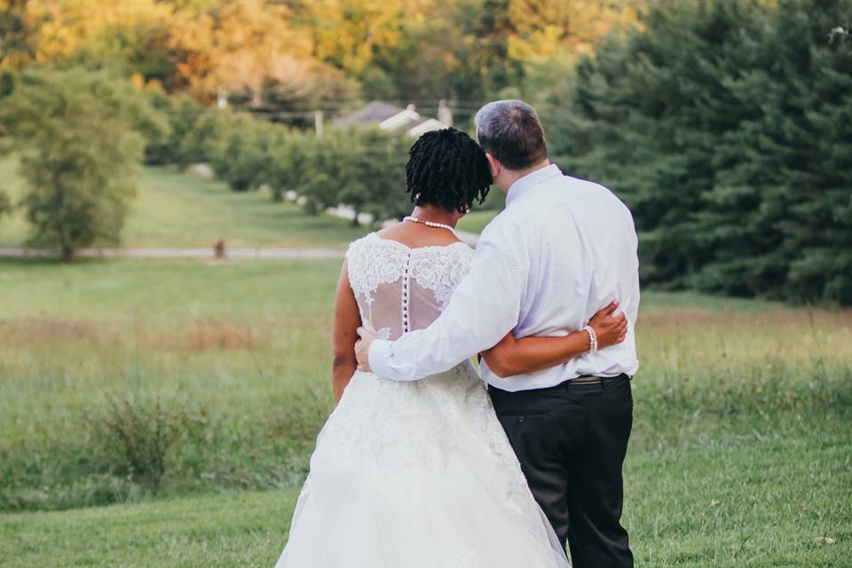 Bride and groom