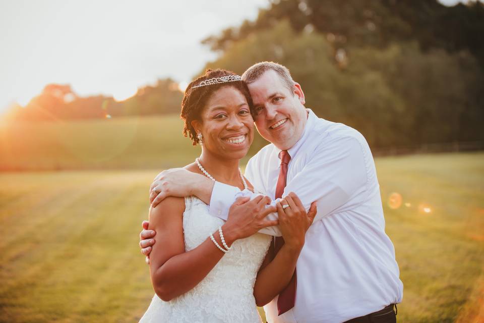 Bride and groom