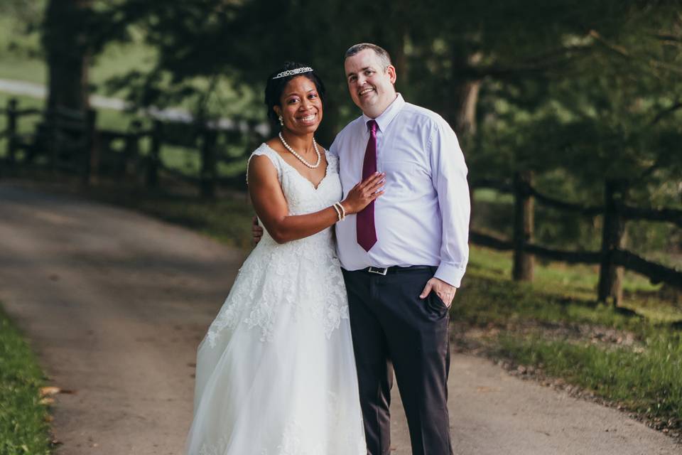 Bride and groom