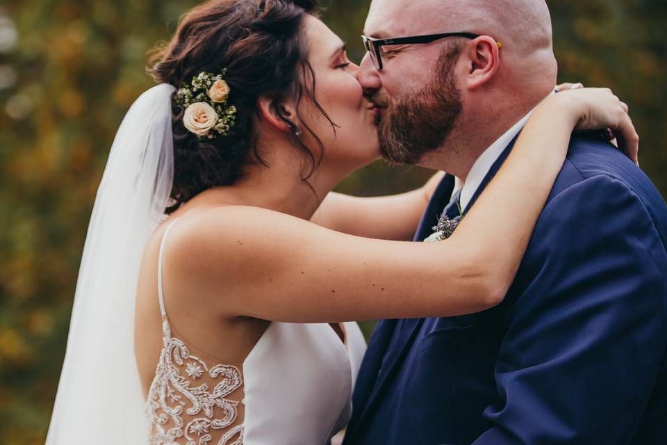 Bride and groom