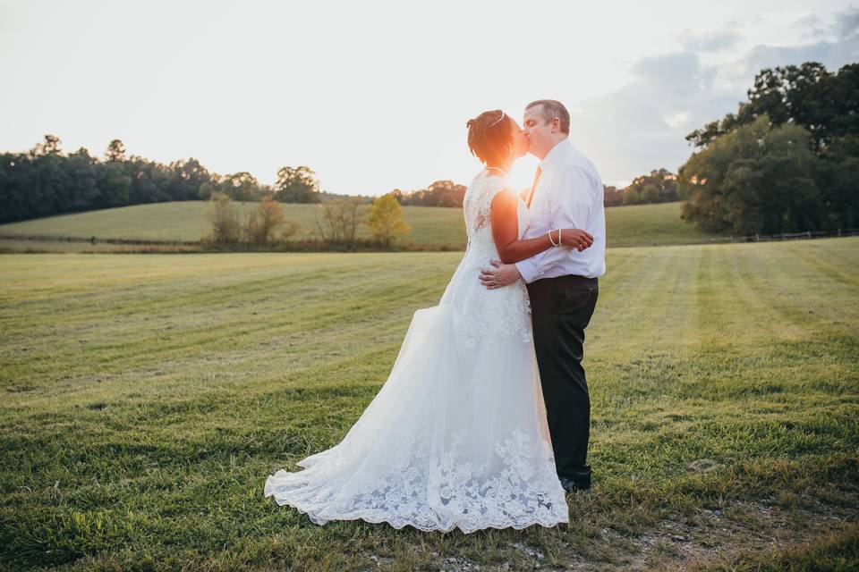 Bride and groom