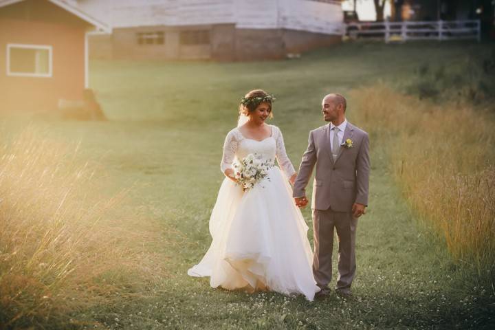 Bride and groom